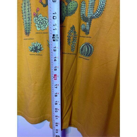 Fifth Sun Cactus Plant T-shirt Size XL Burnt Orange - Picture 6 of 6
